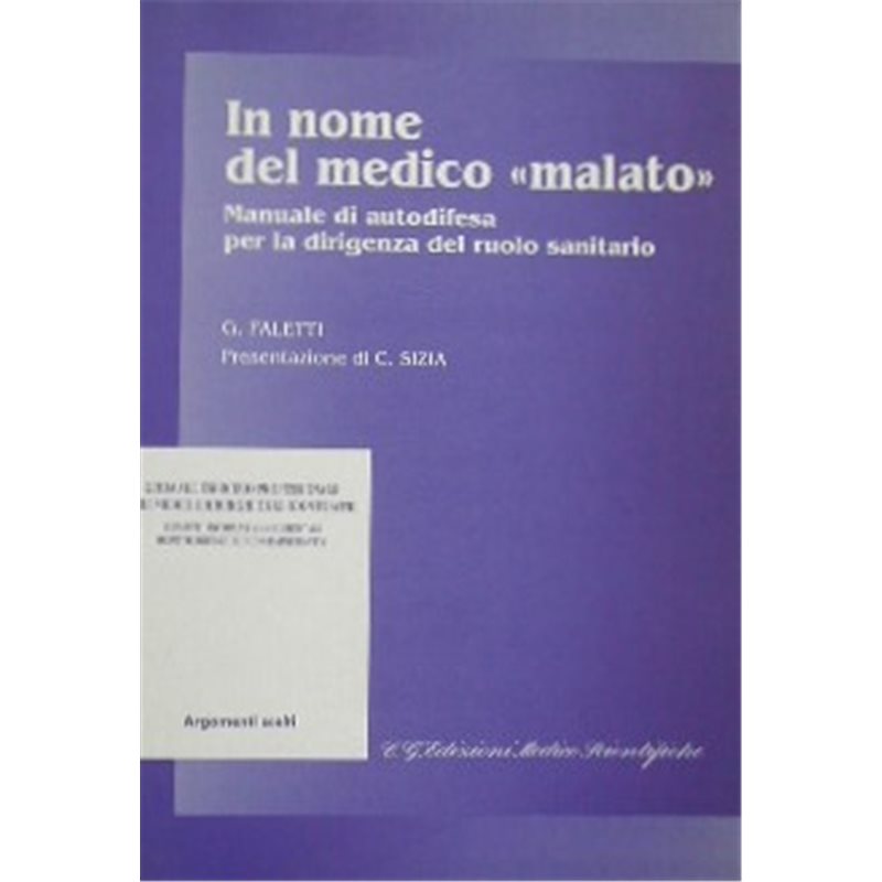 In nome del medico 'malato'